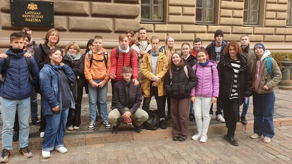 Mācību ekskursija uz Latvijas Republikas Saeimu