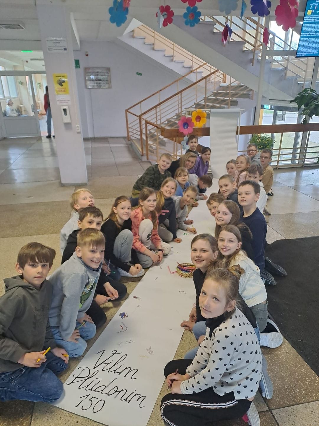 Viļa Plūdoņa 150. dzimšanas dienas zīmē Rīgas Imantas vidusskolā aizritējusi Mākslas nedēļa