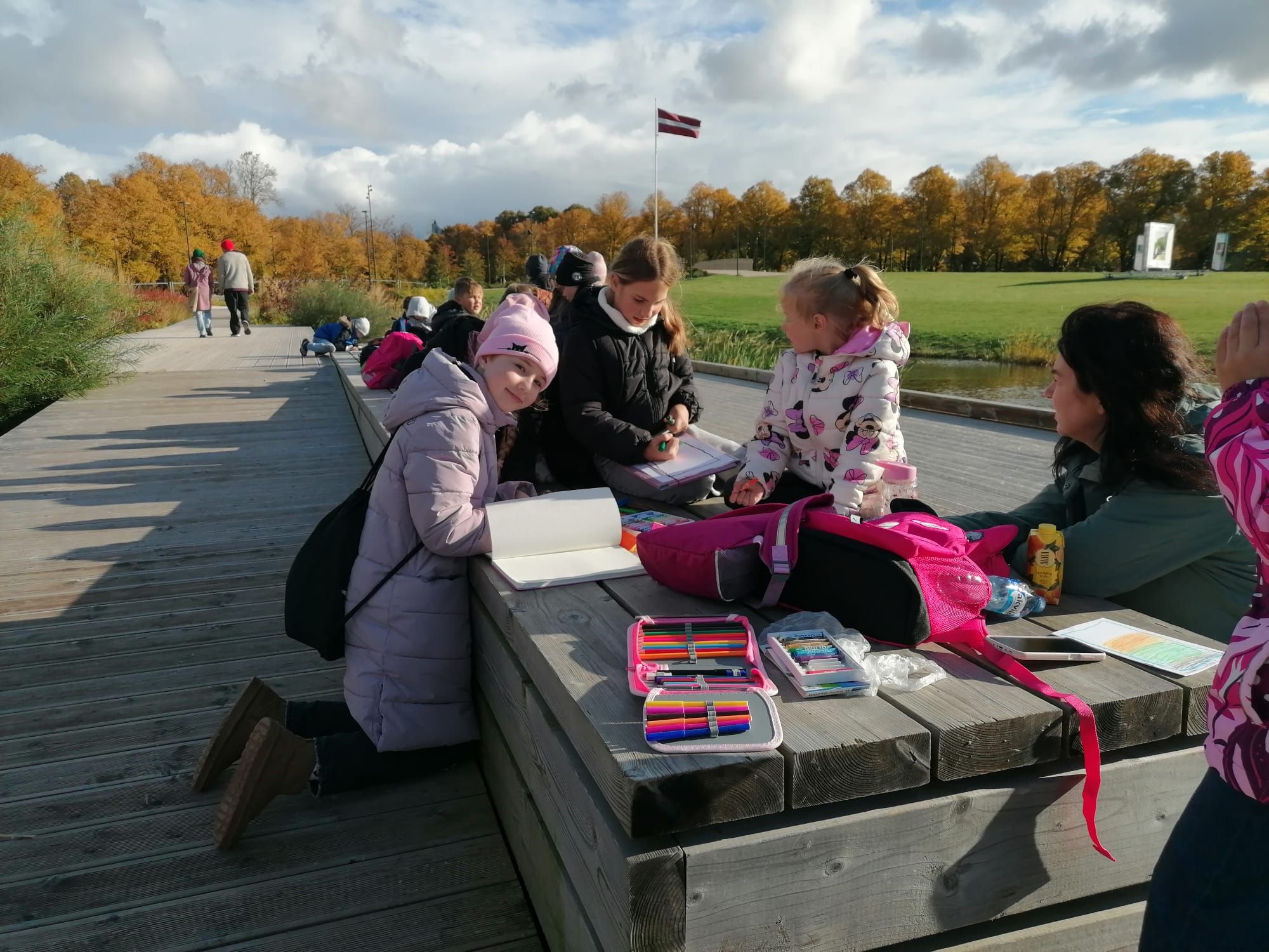 Aizvadīta projekta “SKOLA ĀRPUS SKOLAS” pirmā diena