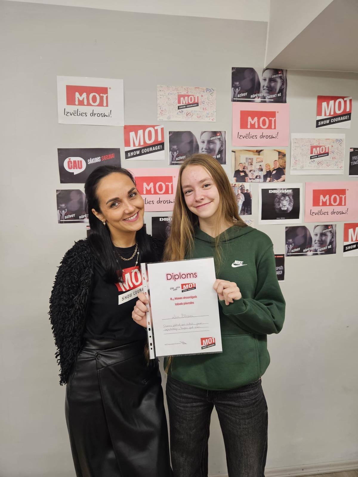 MOT Latvija programma jau trešo gadu mūsu skolā!